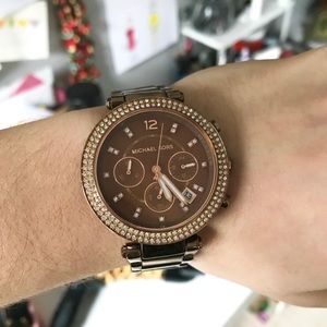 MICHAEL KORS ||| PARKER CHRONOGRAPH WATCH